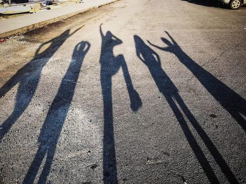 一个人影子图片,揭秘人物影子背后的故事